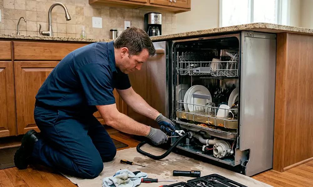 Dishwasher Not Draining Repair in Bronx, NY