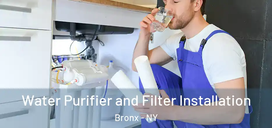  Water Purifier and Filter Installation Bronx - NY